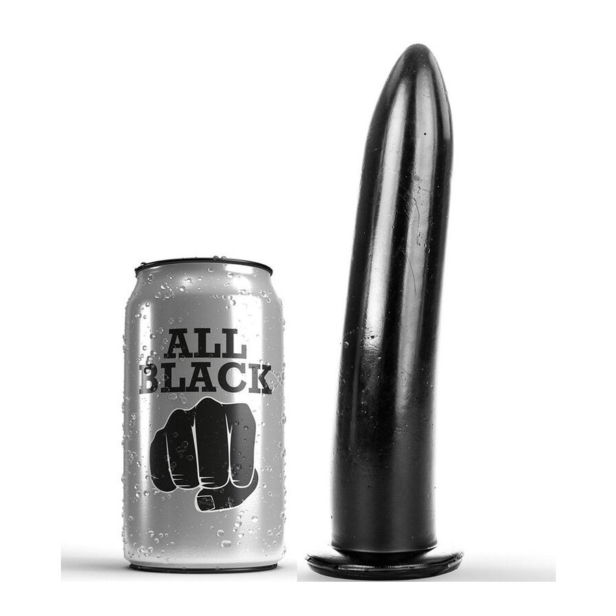 ALL BLACK - DILATATEUR ANAL ET VAGINAL 20 CM